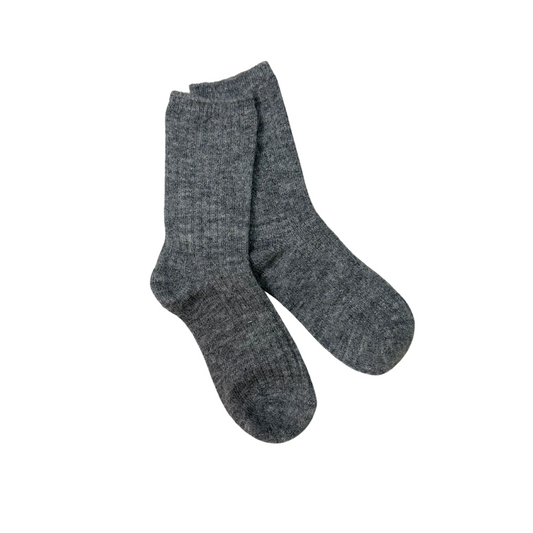 The Eventide Socks- Dark Grey