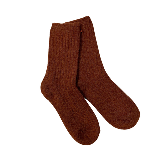 The Eventide Socks- Rust